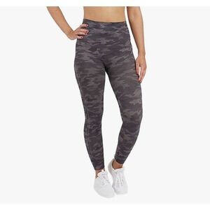 Spanx Look At Me Now Camo Seamless Leggings Women's Size Medium Heather Gray
